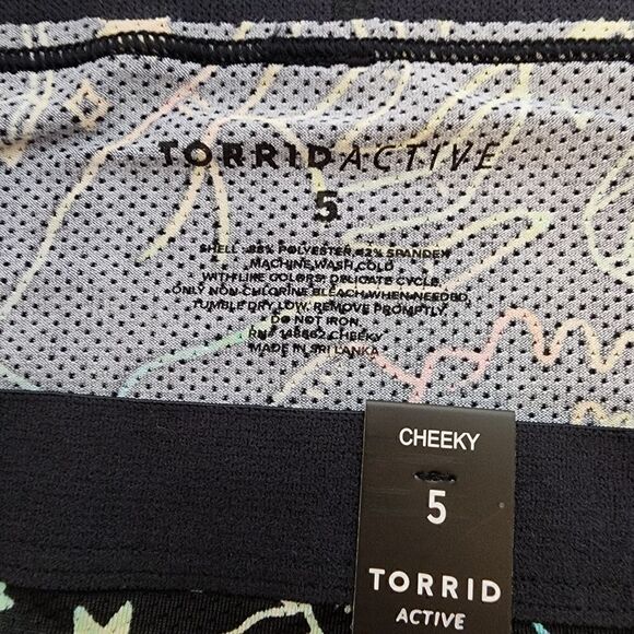 5X 28W Torrid Active Cheeky Panty Microfiber Rainbow Breathable Mystic Tarot Y2K - Picture 7 of 8